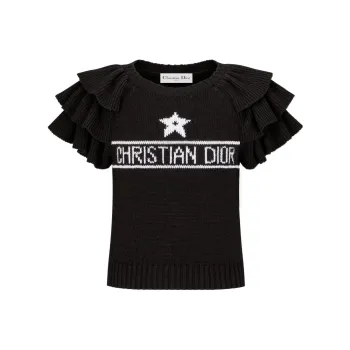 DIOR SS23 Cashmere Sweater Women's Black
