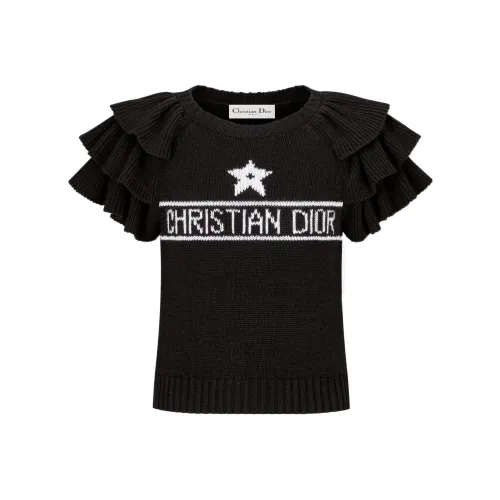 DIOR SS23 Cashmere Sweater Women's Black