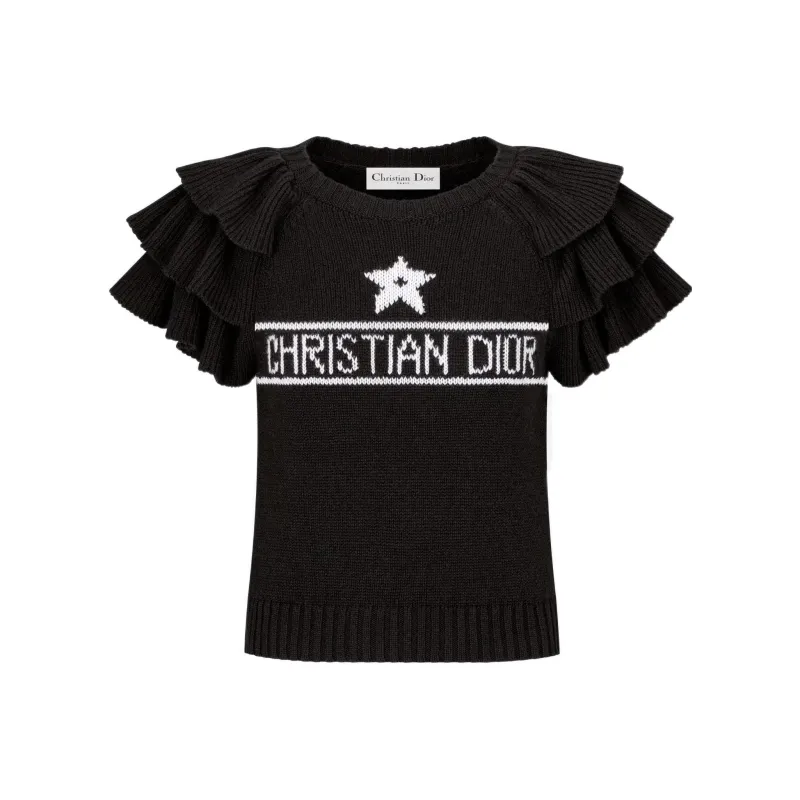 DIOR SS23 Cashmere Sweater Women's Black-0