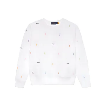 Polo Ralph Lauren SS23 Sweatshirt Women's White