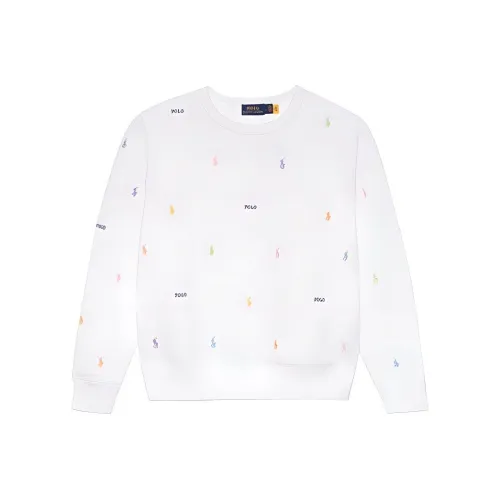 Polo Ralph Lauren SS23 Sweatshirt Women's White