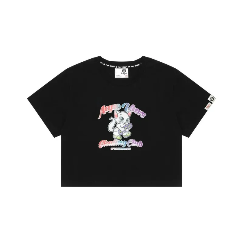 Aape By *A Bathing APE® Graphic print Cotton T shirt-0