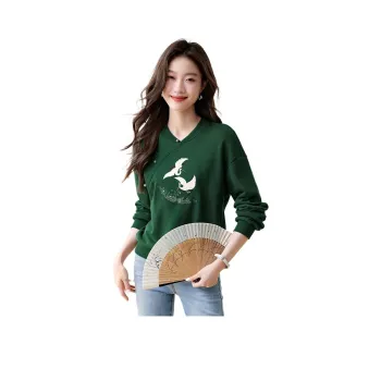 Mo Han Yi Mei Sweatshirt Women's Green