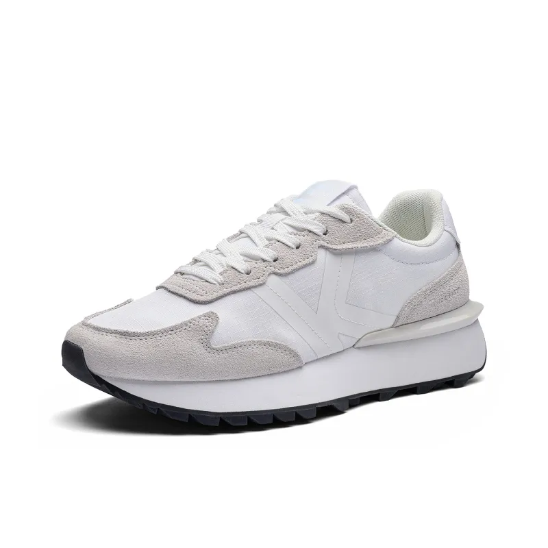 Kappa Slip Resistant, Breathable, Lightweight Low Top Running Shoes Unisex Classic White-2