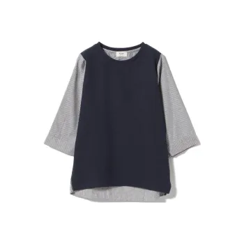 Beams T Shirts Women's Marine Blue