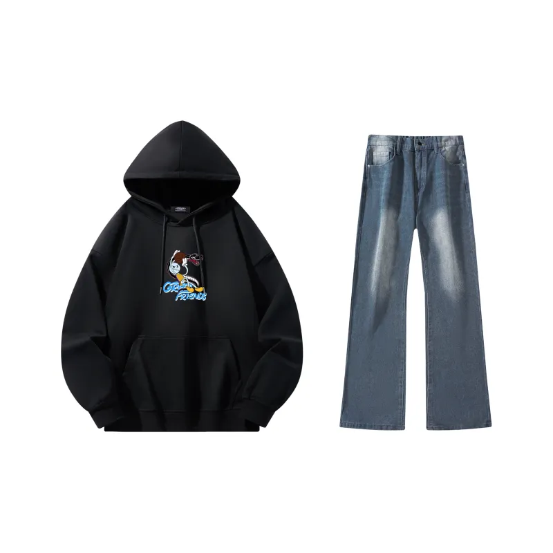 GF x WULIAOYUAN LIANMINGKUAN Sweatshirt Set Unisex-7