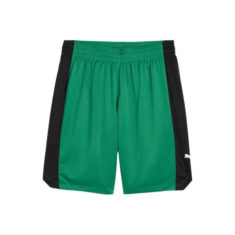 PUMA DRYCELLSHOT Blocker Basketball Shorts Basketball Shorts Men's File Green/Black-0