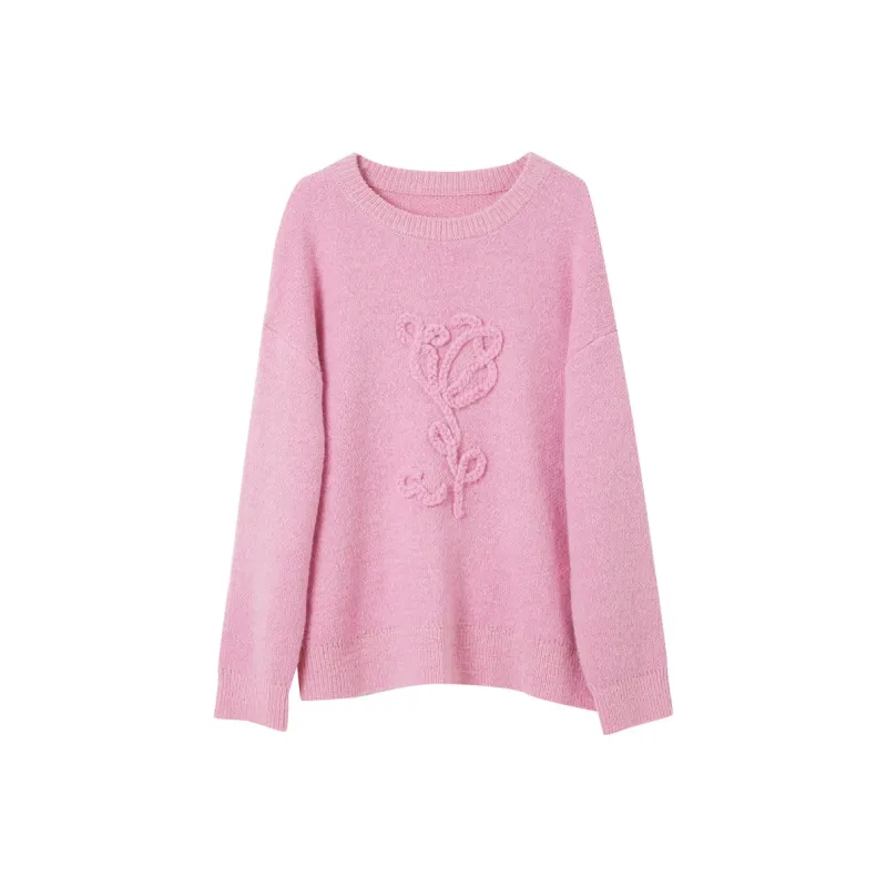 3COLOUR Knitwear Women's Cherry Blossom Pink-0