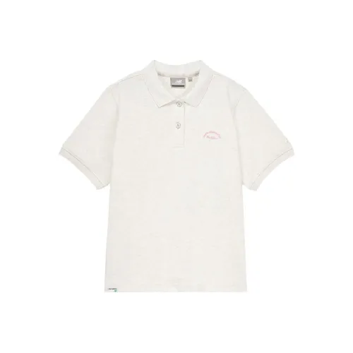 New Balance Vintage Sports Series Polo Shirt Women's Beige