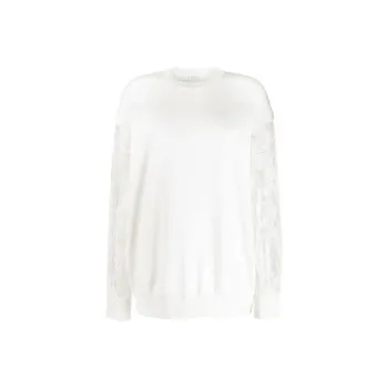 Givenchy Lace Sleeves Jumper