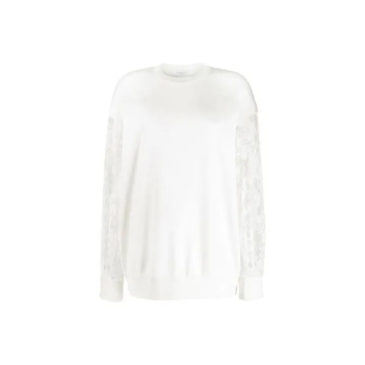 Givenchy Lace Sleeves Jumper-0