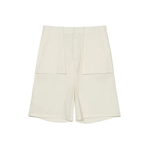 FILA Cargo Shorts Unisex Ivory