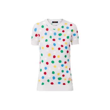 Yayoi Kusama X LOUIS VUITTON LOUIS VUITTON X Yayoi Kusama Cashmere Sweaters Women's White