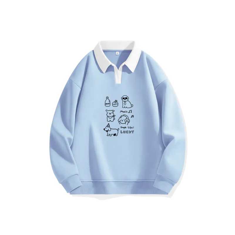Cotton Sweatshirts Unisex-0