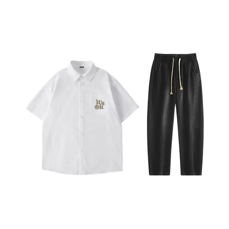 MINISO Shirt Matching Set Unisex-4