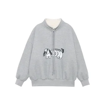 BETWEENAND Sweatshirts Women's Gray