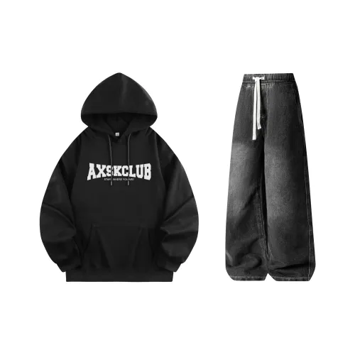 Hepburn Cat Sweatshirt Sets Unisex