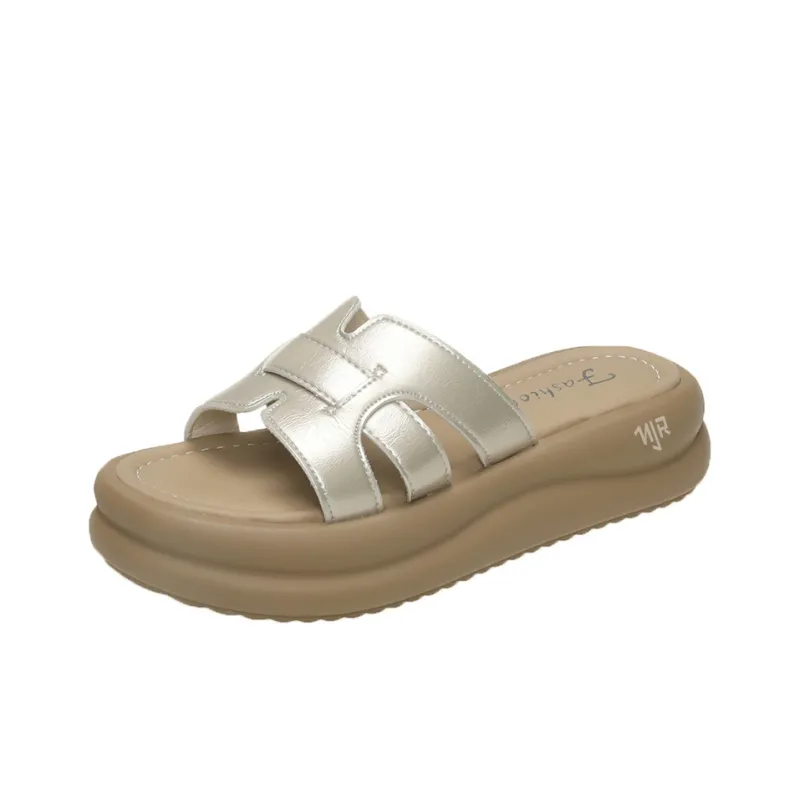 NANJIREN Cut Out Quiet Slip Resistant Odor Resistant Abrasion Resistant Quick Dry Antibacterial Slide Slippers Women's-11