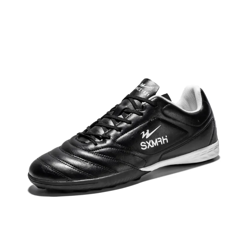 Binary TF Rubber Broken Studs Cushioning Abrasion Resistant Lightweight Slip Resistant Soccer Shoes Unisex Black-1