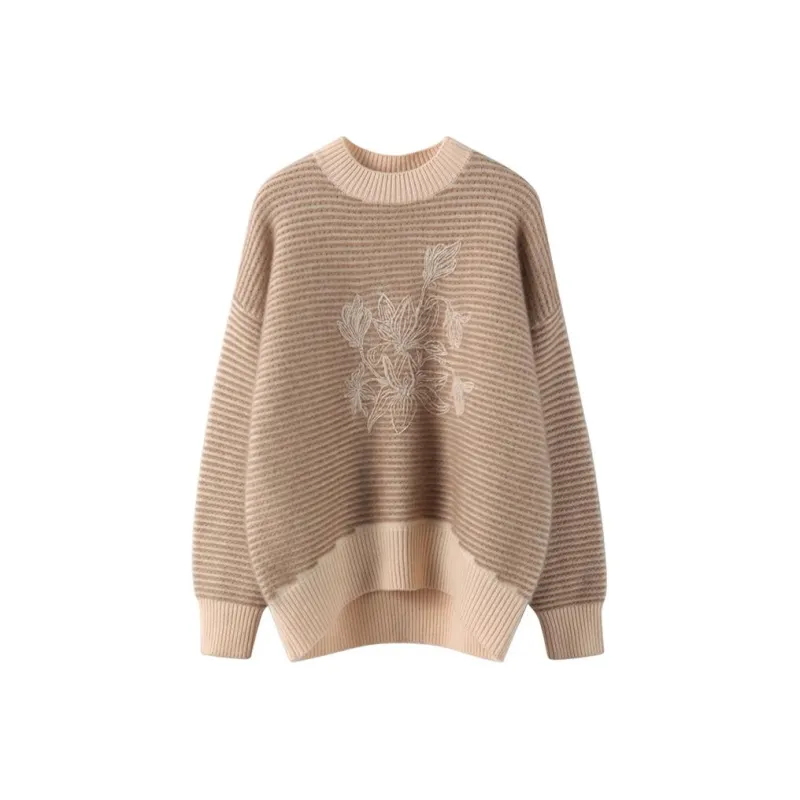 MAIGRE SIMHAT Cashmere Sweater Women's Camel-0