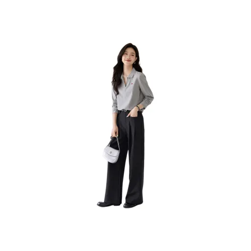 Mo Han Yi Mei T Shirt Women's Light Heather Gray