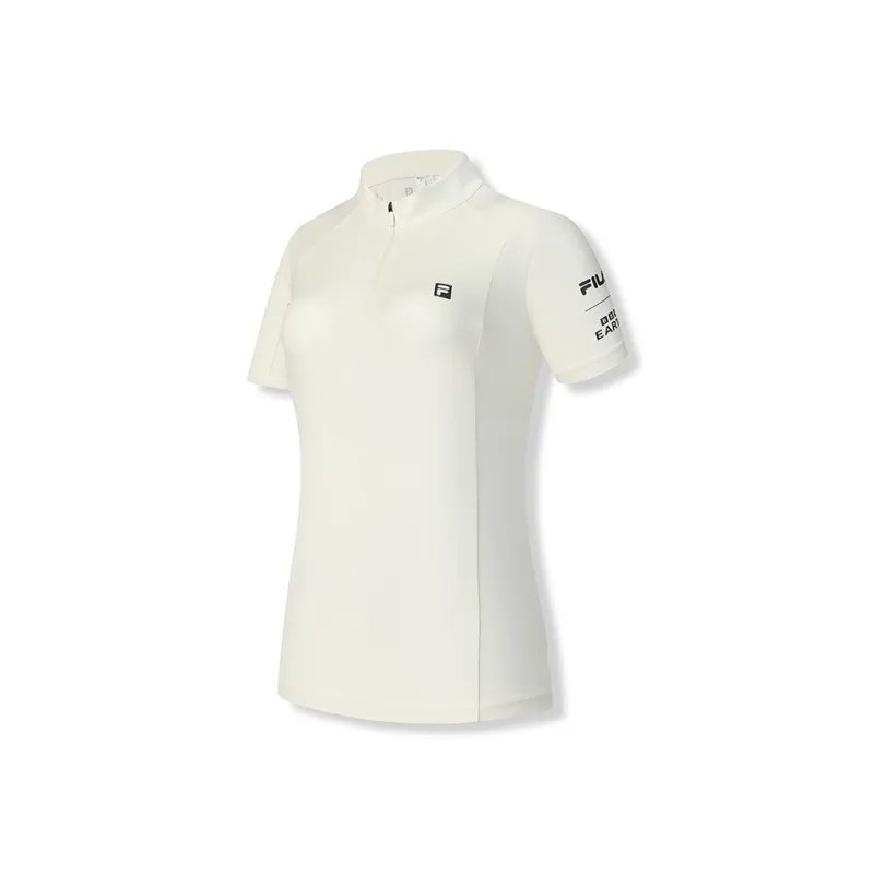 FILA x BBC EARTH T Shirt Women's Cheese White-0