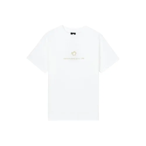 New Balance SMALL FLOWER T Shirts Women's White