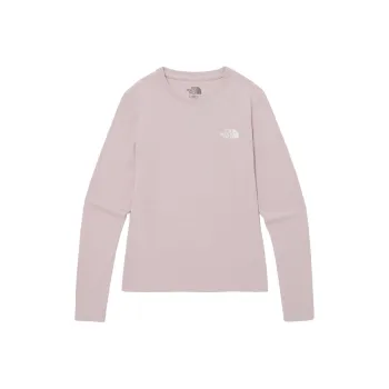 THE NORTH FACE Drop Shoulder Sleeve T Shirt Women's Light Pink