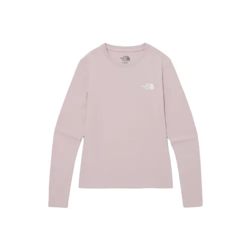 THE NORTH FACE Drop Shoulder Sleeve T Shirt Women's Light Pink