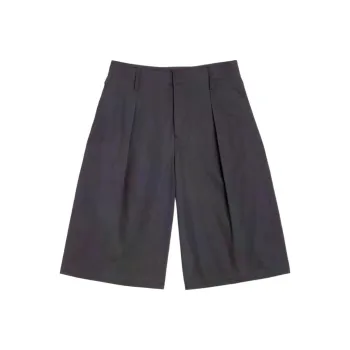 Lemaire Pleated Bermuda Shorts