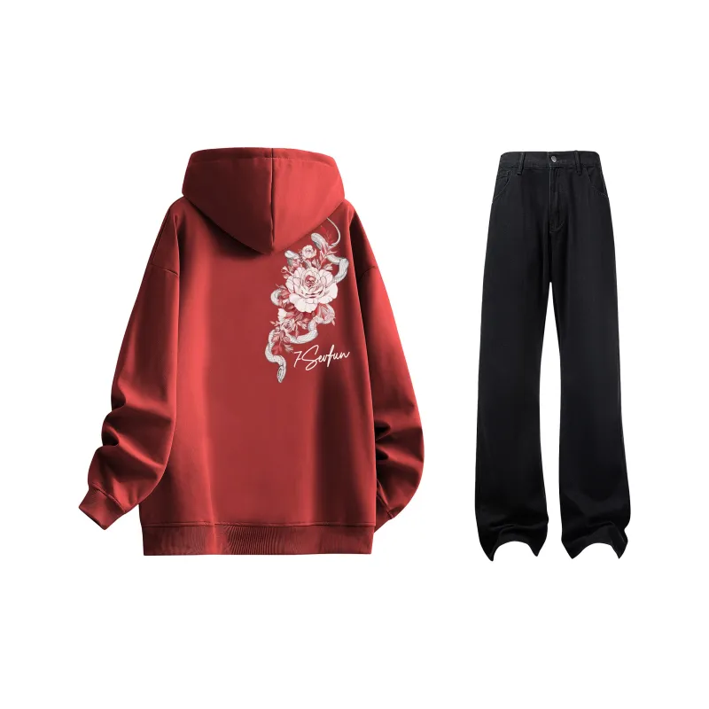 7 SEVFUN Sweatshirt Sets Unisex-14