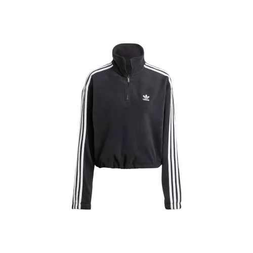Adidas Originals 3 Stripes Polar Half zipsweatshirt