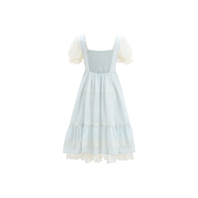SNBL Short Sleeved Dress Women's Blue-1