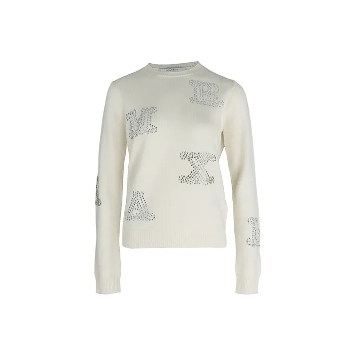MaxMara Crewneck Long-Sleeved Jumper-0