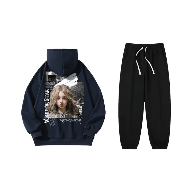 WARRIOR Sweatshirt Sets Unisex-2