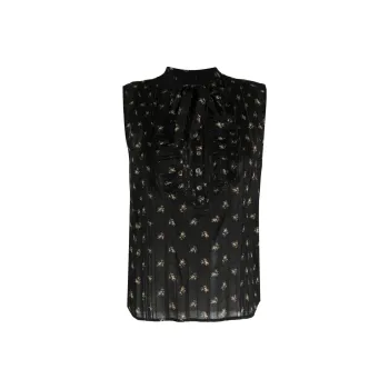 Polo Ralph Lauren Patterned jacquard Sleeveless Blouse