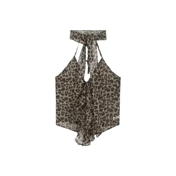 YGPRW Tank Top Women's Leopard Print