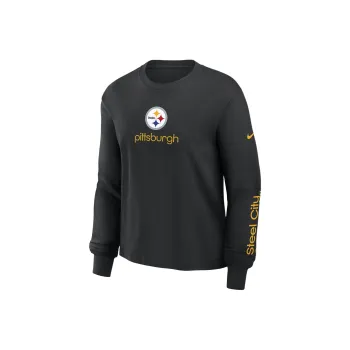 Nike Pittsburgh Steelers Boxy Women's Nike Nfl Long Sleeve T Shirt
