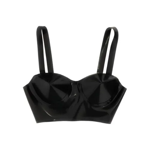 Maison Margiela Four Stitch Logo Cropped Top