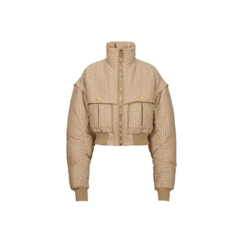 BALMAIN Labyrinth High Neck Puffer Jacket