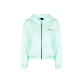 Balenciaga FW22 Sweatshirt Regular Fit Women's Light Green