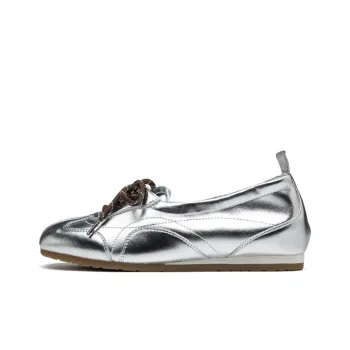 FAIRWHALE Casual Single Shoes Women's Silver