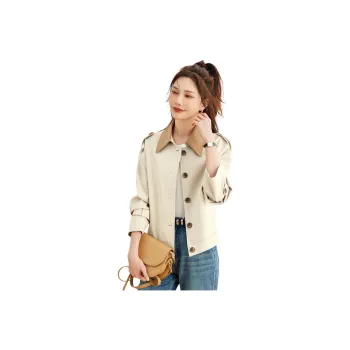 TERRE BLEUE Jackets Coats Women's Khaki