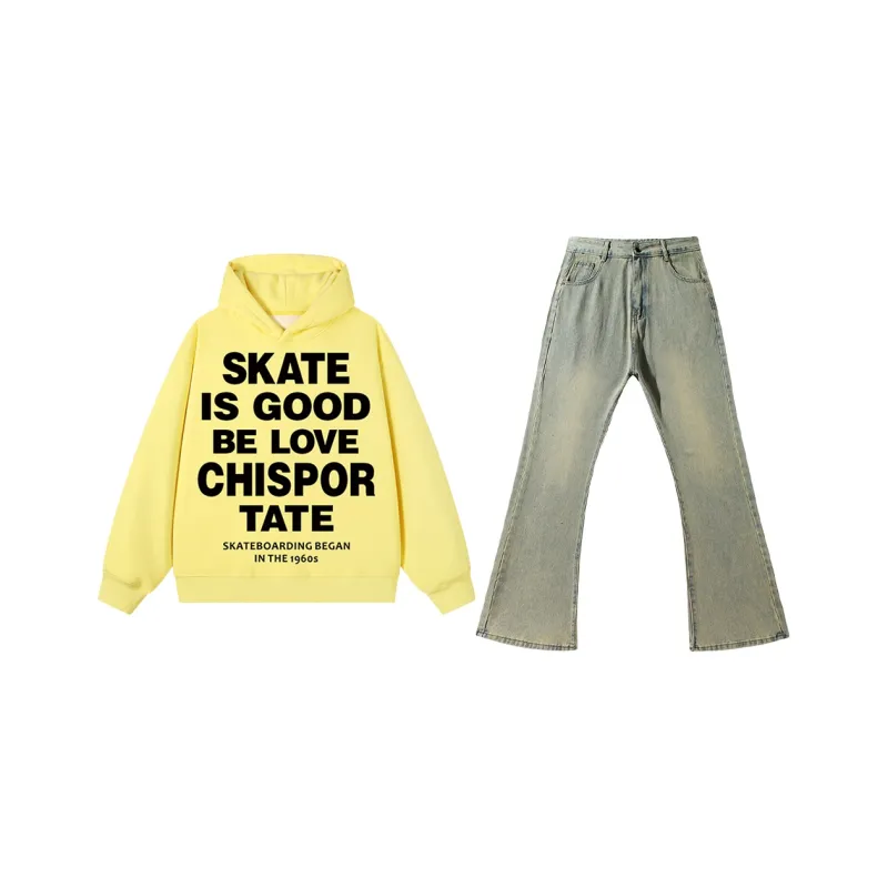 Chisportate Sweatshirt Set Unisex-20