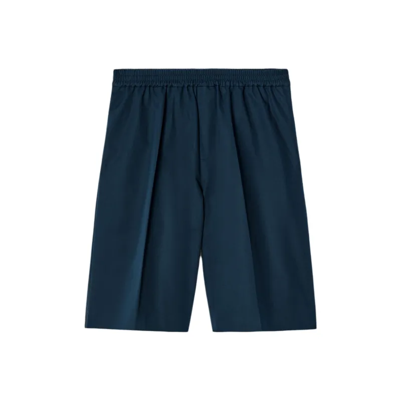 COS Casual Shorts Men's Navy Blue-0