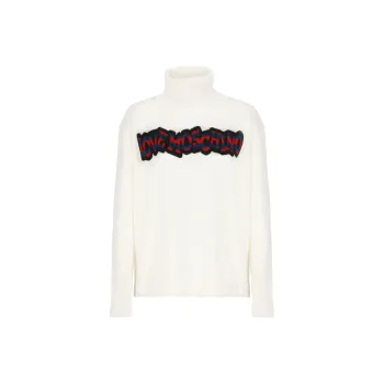 LOVE MOSCHINO FW22 Sweater Women's White