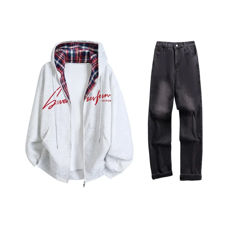 7 SEVFUN Sweatshirt Sets Unisex-2