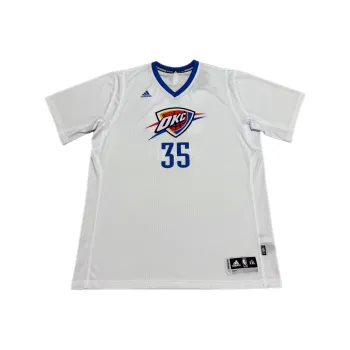 Adidas x NBA Oklahoma Thunder KD SW Basketball Jerseys Unisex White