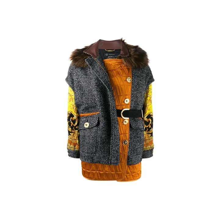 VERSACE Jackets Women's Gray-0