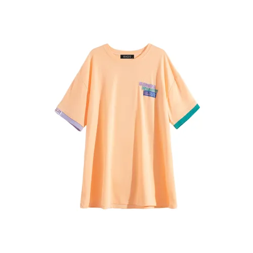 AHDO T-Shirts Women's Coral